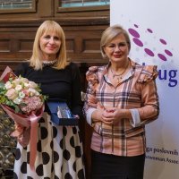 Dobitnica Edita Maretić Dimlić i Mirjana Čagalj