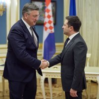 Andrej Plenković u posjetu Ukrajini