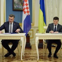 Andrej Plenković u posjetu Ukrajini