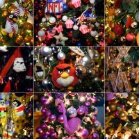 Božićne jelke u stanu