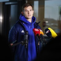 Doček nogometaša Dinama u Zračnoj luci Franjo Tuđman nakon pobjede protiv West Hama