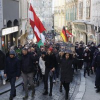 Prosvjed protiv cijepljenja u Beču