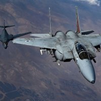 Izraelski lovci na vježbi s američkim bombarderima B1