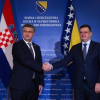 Andrej Plenković i Zoran Tegeltija