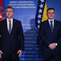 Andrej Plenković i Zoran Tegeltija