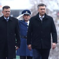 Andrej Plenković i Zoran Tegeltija