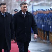 Andrej Plenković i Zoran Tegeltija