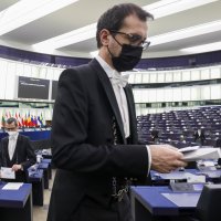 Priprema plenarne sjednice Europskog parlamenta u Strasbourgu