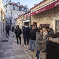 Veliki red za kupnju ulaznica za utakmicu Hajduk - Osijek