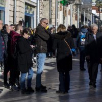 Veliki red za kupnju ulaznica za utakmicu Hajduk - Osijek