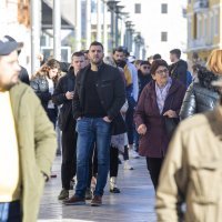 Veliki red za kupnju ulaznica za utakmicu Hajduk - Osijek