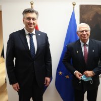 Andrej Plenković i Josep Borrell