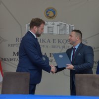 Mario Banožić na Kosovu