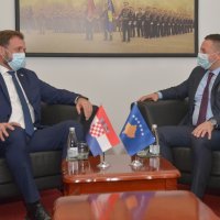 Mario Banožić na Kosovu