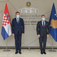 Mario Banožić na Kosovu