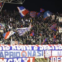 Navijači na utakmici Hajduk-Osijek, 19.12.2021. Poljud