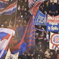 Navijači na utakmici Hajduk-Osijek, 19.12.2021. Poljud