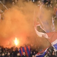 Navijači na utakmici Hajduk-Osijek, 19.12.2021. Poljud