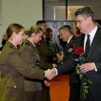 Milanović na Hrvatskom vojnom učilištu