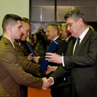 Milanović na Hrvatskom vojnom učilištu