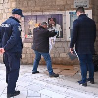 Policija na zadarskoj Kalelargi