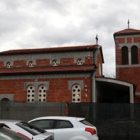 Milorad Pupovac i Boris Milošević na otvorenju hrama Svetog Spiridona Čudotvorca u Petrinji