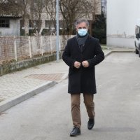 Milorad Pupovac i Boris Milošević na otvorenju hrama Svetog Spiridona Čudotvorca u Petrinji