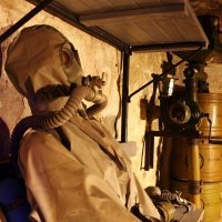 Unutrašnjost bunkera iz vremena Hladnog rata