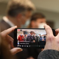 Plenković s kolegama obišao Opću bolnicu dr. Ivo Pedišić u Sisku