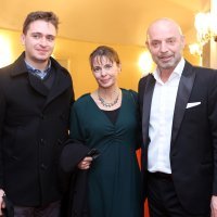 Goran Grgić s obitelji