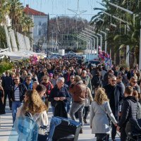 Novogodišnja atmosfera na Rivi