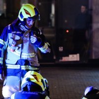 Požar na neboderu na Jelačić placu