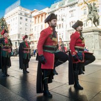 Novogodišnje postrojavanje Kravat pukovnije