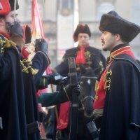 Novogodišnje postrojavanje Kravat pukovnije