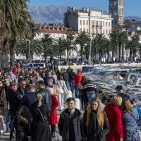 Sunčano vrijeme u Splitu