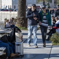 Sunčano vrijeme u Splitu