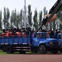 Masovno suđenje na stadionu u Xinjinagu