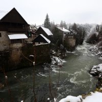Rastoke prekrivene snježnim pokrivačem oduševile prolaznike