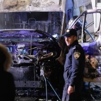 U Zagrebu izgorio dostavni kombi