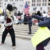 Prosvjed protiv obveznog cijepljenja u New Yorku