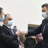 Predsjednik Vlade RH Andrej Plenković i ministar Vili Beroš posjetili su splitsku bolnicu