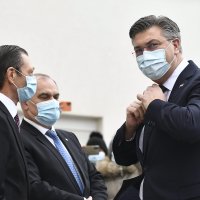 Predsjednik Vlade RH Andrej Plenković i ministar Vili Beroš posjetili su splitsku bolnicu