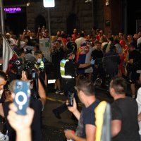 Policija vs fanovi Đokovića