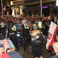 Policija vs fanovi Đokovića