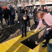Gradonačelnik Tomašević položio kamen temeljac za dogradnju OŠ Ante Kovačića u Španskom