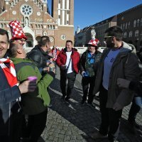 Rukomet, Szeged, hrvatski i srpski navijači, 15.1.2022.