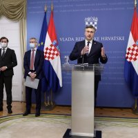 Nataša Mikuš Žigman, Tomislav Ćorić, Boris Vujčić, Andrej Plenković i Zdravko Marić