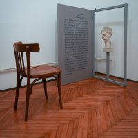 Ivan Meštrović, Wickham Steed, portret, London, 1915., vlasništvo Atelijera Meštrović, Zagreb, postav u Likovnoj galeriji Gradskog muzeja Križevci, Foto Damir Gamulin