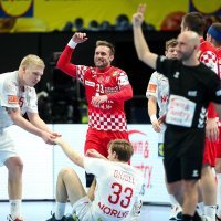 EP rukomet: Hrvatska - Danska, 22.1.2022.