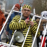 Prosvjed u Bruxellesu